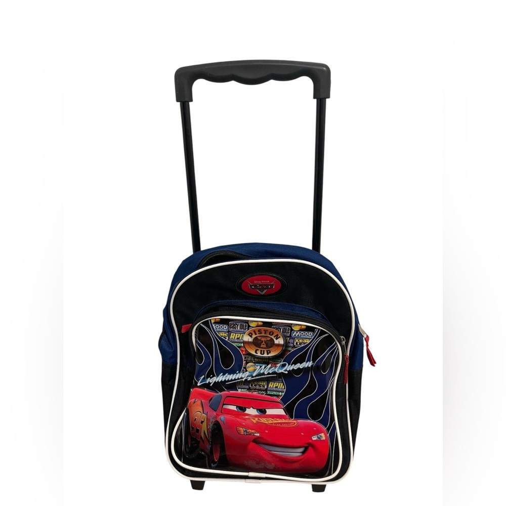 Disney cars backpack and Rolling Bag.